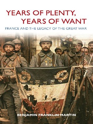 cover image of Years of Plenty, Years of Want